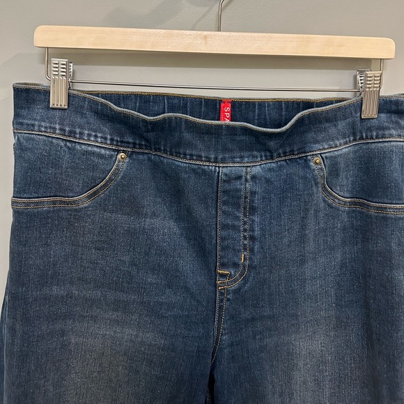 Spanx Jegging Size XL EUC Blue N0559 - Picture 3 of 7